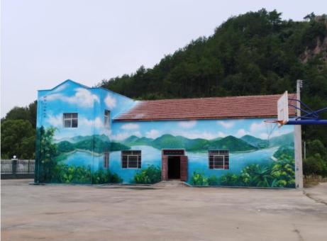 南丹彩绘墙绘一般制作的位置