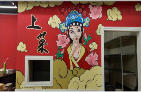 南丹墙体彩绘的发展和应用