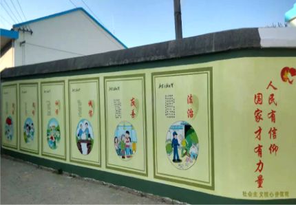南丹文化墙施工攻略