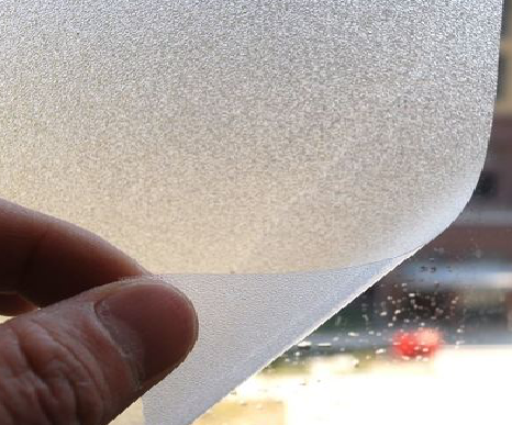 南丹玻璃门外面粘广告用什么材料好？